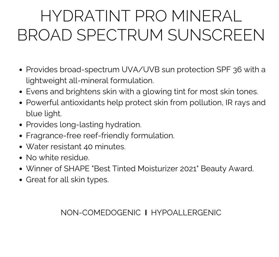 HydraTint Pro Mineral Broad Sunscreen SFP 36