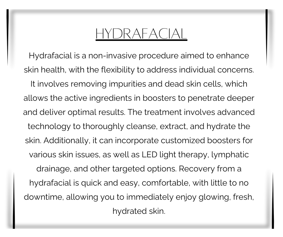 Hydrafacial info