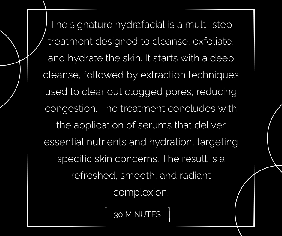 SIGNATURE HYDRAFACIAL