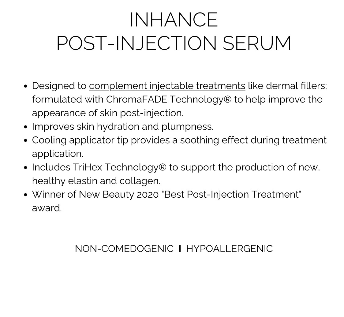 INhance Post-Injection Serum - info