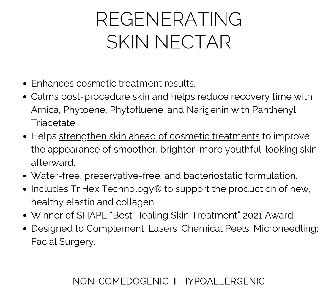 Regenerating Skin Nectar - info