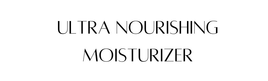 Ultra Nourishing Moisturizer