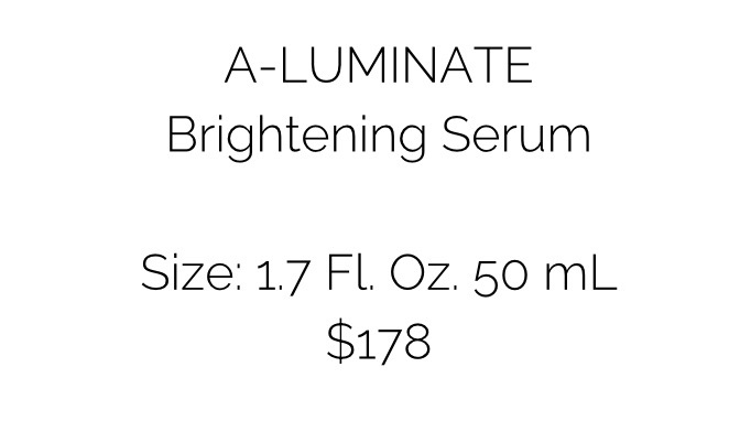 aluminatebrigteningserum