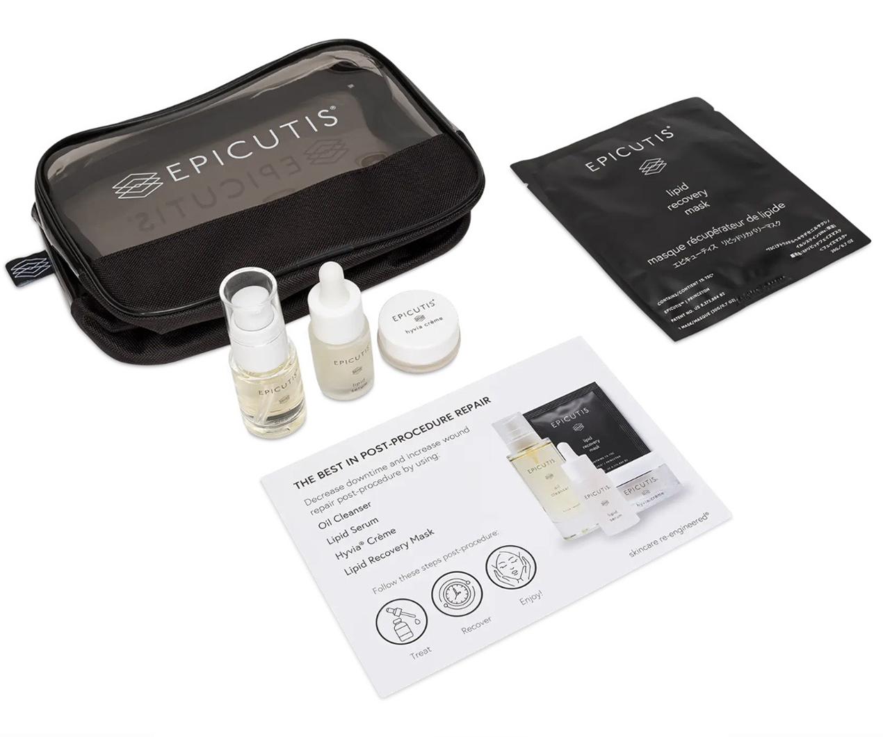 Epicutis Skincare Main Page Post procedure set 1