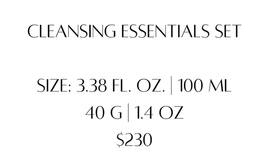 cleansing essential set